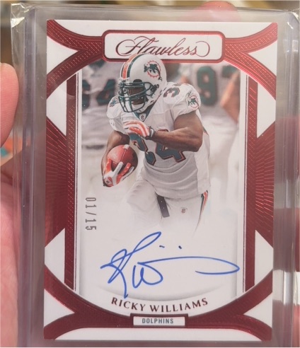 2024 Panini Flawless #01/15 Ricky Williams — front