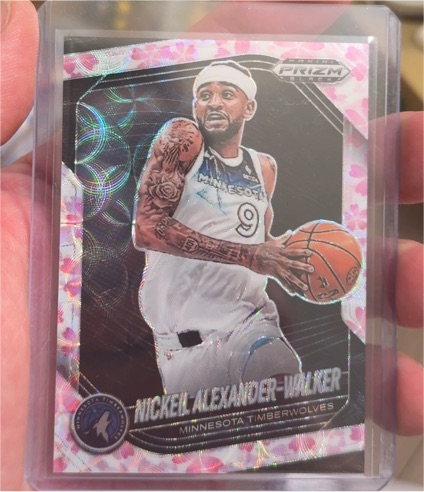 2024-25 Panini Prizm Black #193 Nickeil Alexander-Walker — front
