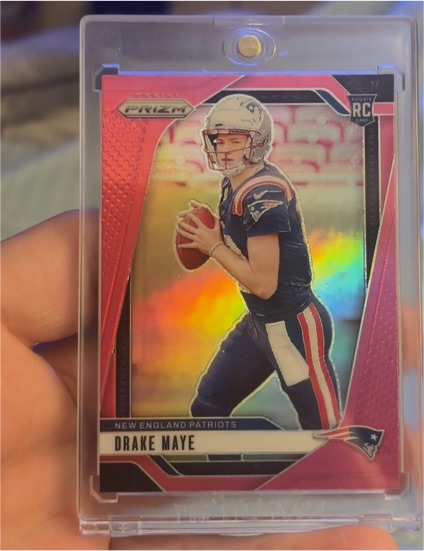 2024 Panini Prizm #329 Drake Maye — front