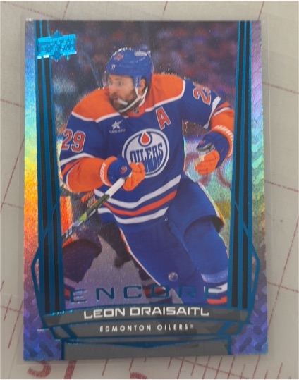 2025-26 Upper Deck Encore #E-37 Leon Draisaitl — front