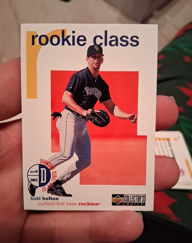 1998 Upper Deck Collector's Choice #120 Todd Helton Rookie Class — front