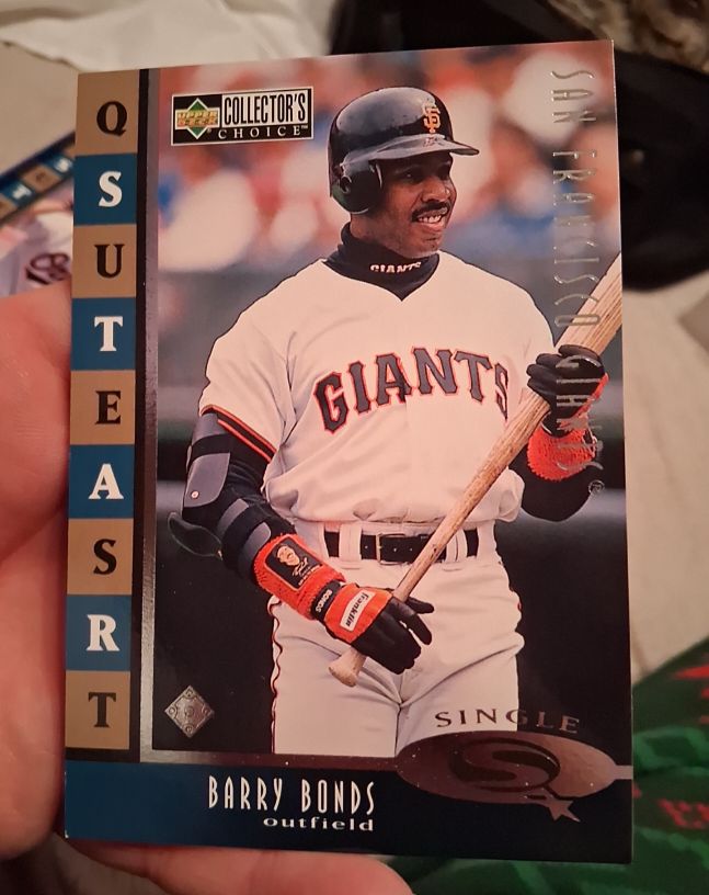 1998 Upper Deck Collector's Choice #SQ15 Barry Bonds — front