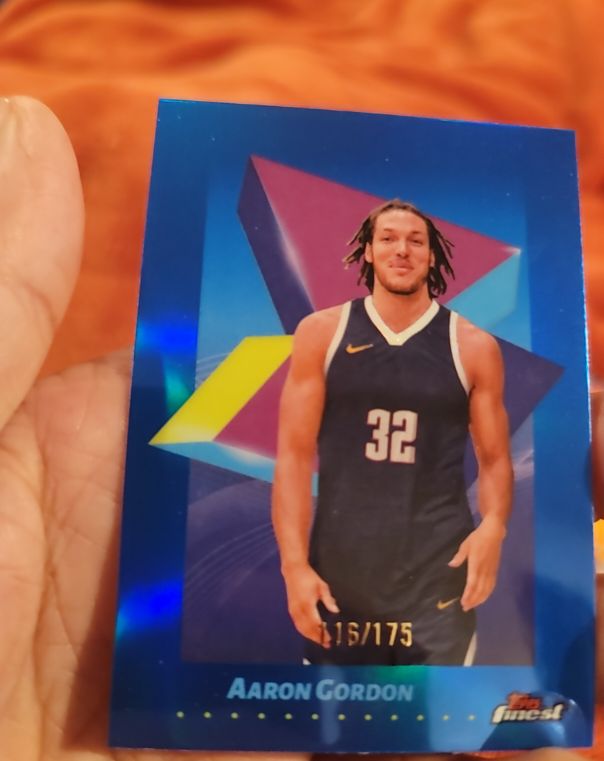 2024-25 Topps Finest #26 Aaron Gordon — front