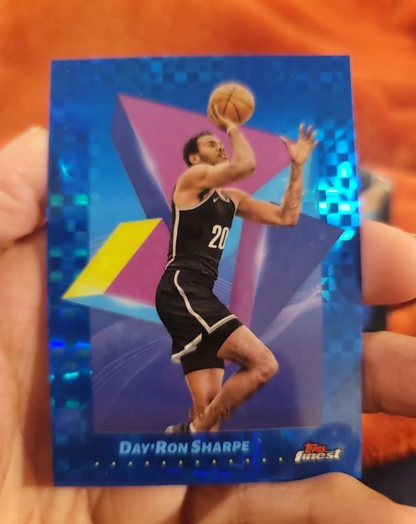 2024-25 Topps Finest #11 Day'Ron Sharpe — front
