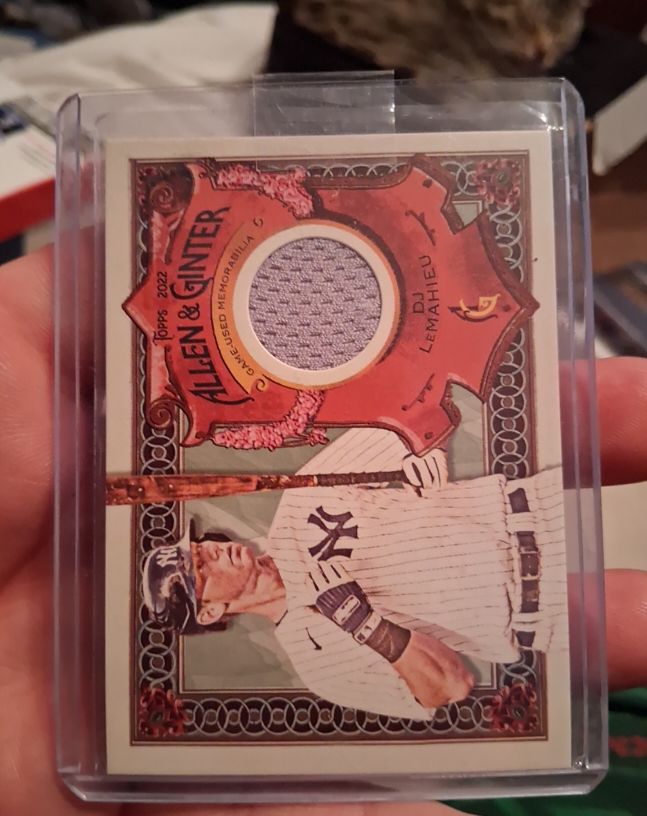 2022 Topps Allen & Ginter #DM DJ LeMahieu — front