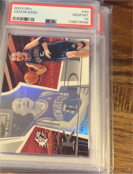 2003 SPx #50 Jason Kidd — front