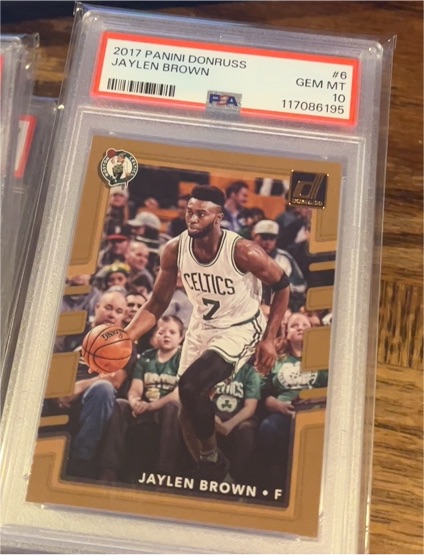 2017 Panini Donruss #6 Jaylen Brown — front