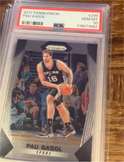 2017 Panini Prizm #295 Pau Gasol — front