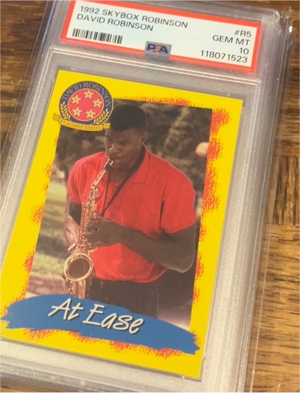 1992 SkyBox Flagship Series #R5 David Robinson — front