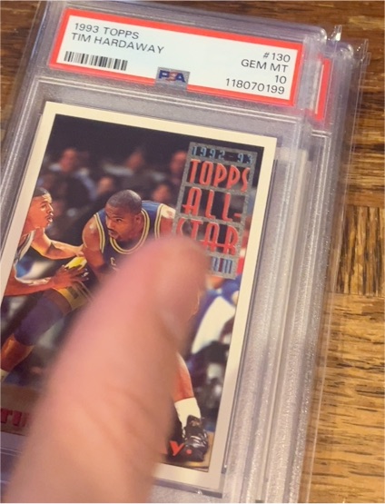 1993 Topps #130 Tim Hardaway — front