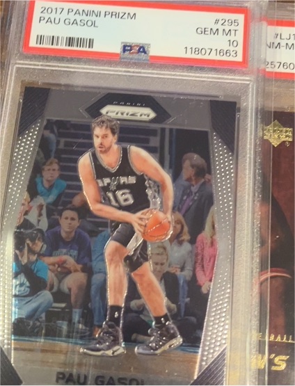 2017 Panini Prizm #295 Pau Gasol — front