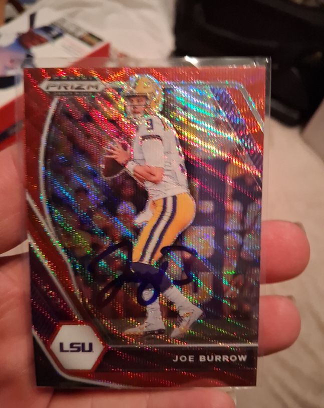 2021 Panini Prizm Draft Picks #3 Joe Burrow — front