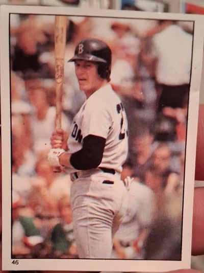 1981 Topps #46 Carlton Fisk — front