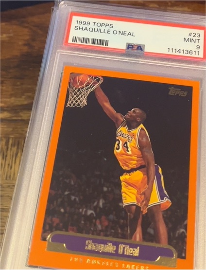 1999 Topps #23 Shaquille O'Neal — front