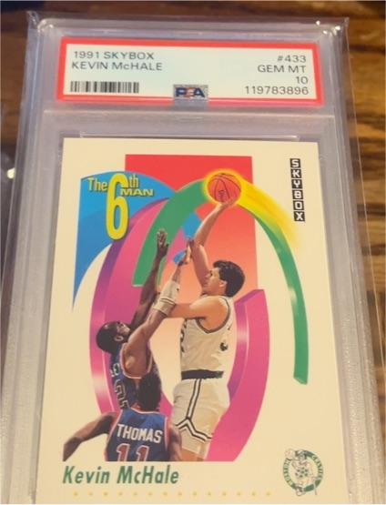 1991 Skybox #433 Kevin McHale — front