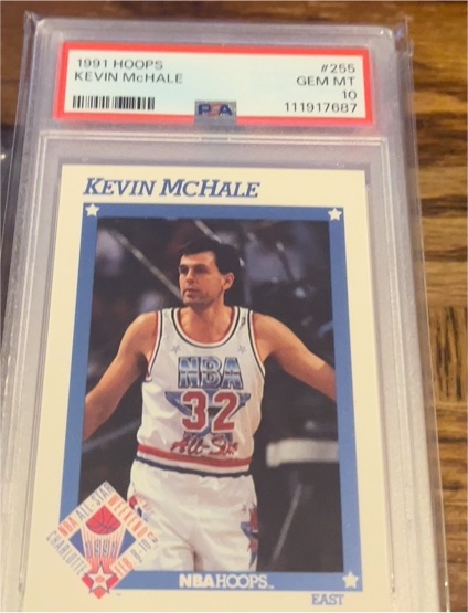 1991 Hoops #255 Kevin McHale — front