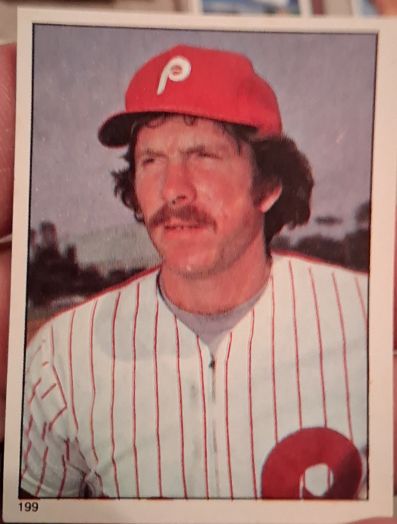 1981 Topps Stickers #199 Mike Schmidt — front