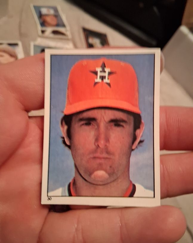 1981 Topps Stickers #30 Nolan Ryan — front