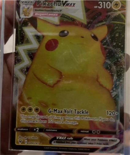 2020 Pokémon TCG Vivid Voltage #044 Pikachu VMAX — front