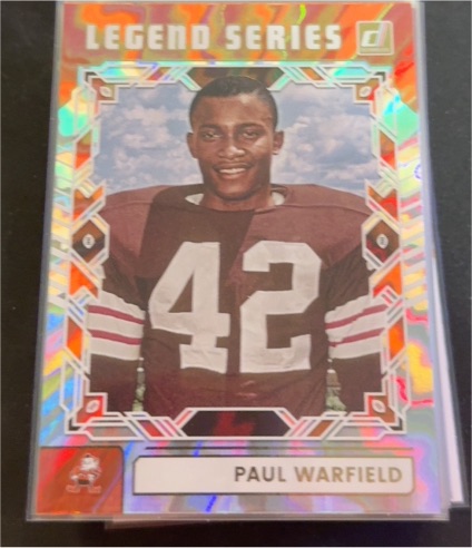 2025 Donruss Legend Series #TLS-PWA Paul Warfield — front
