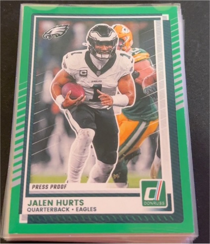 2025 Donruss #16 Jalen Hurts — front