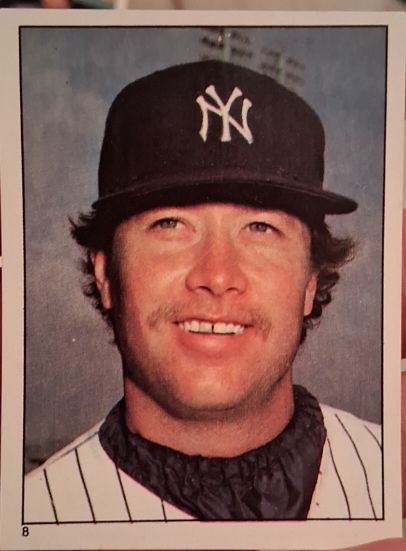 1981 Topps Stickers #8 Rich Gossage — front