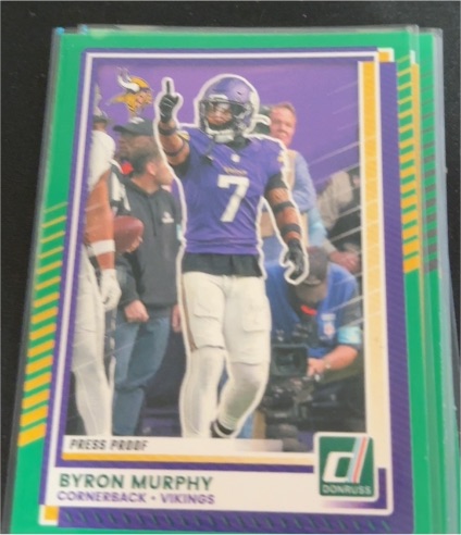 2025 Donruss #137 Byron Murphy — front