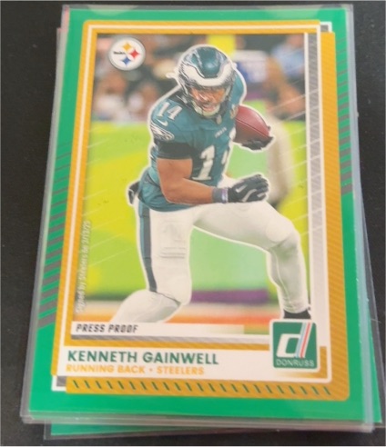 2025 Donruss Press Proof Kenneth Gainwell — front