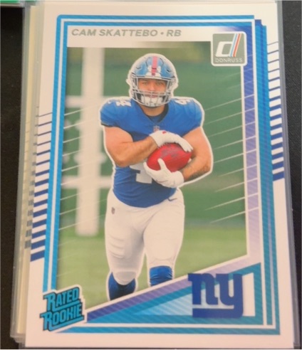 2025 Panini Donruss #302 Cam Skattebo — front