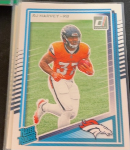 2025 Donruss #312 RJ Harvey — front