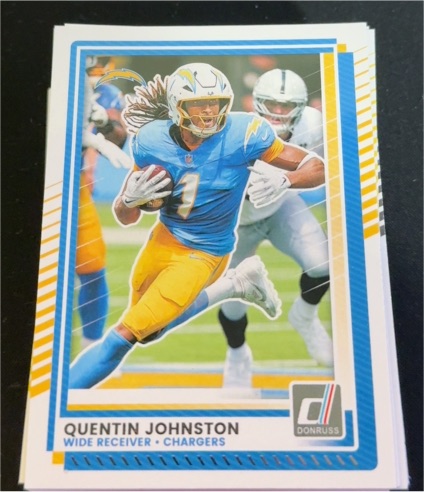 2025 Donruss #167 Quentin Johnston — front