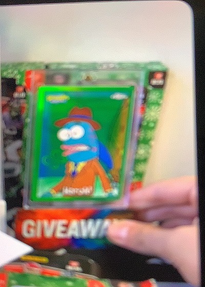 2025 Topps Chrome VeeFriends Mr. Burns — front