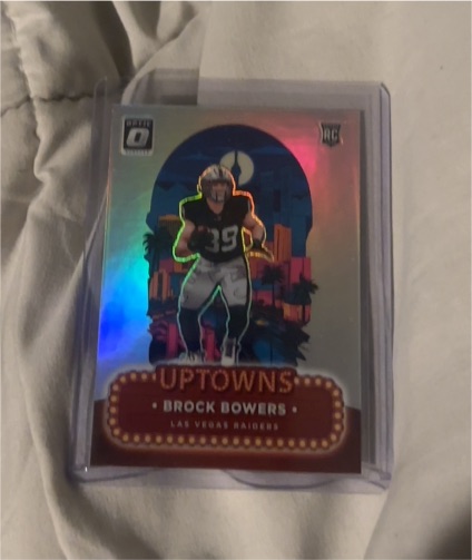2024 Panini Donruss Optic - Uptowns Brock Bowers #8 (RC) — front