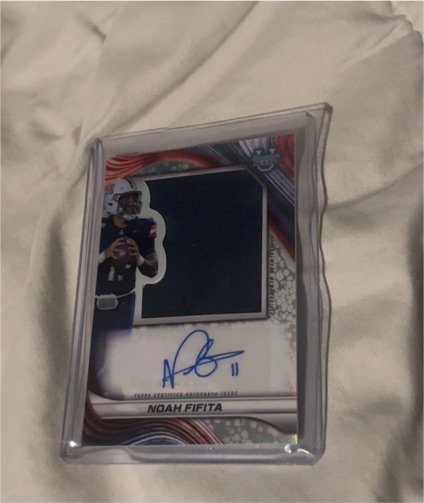 2024 Bowman University Best Noah Fifita Jumbo Patch Auto — front