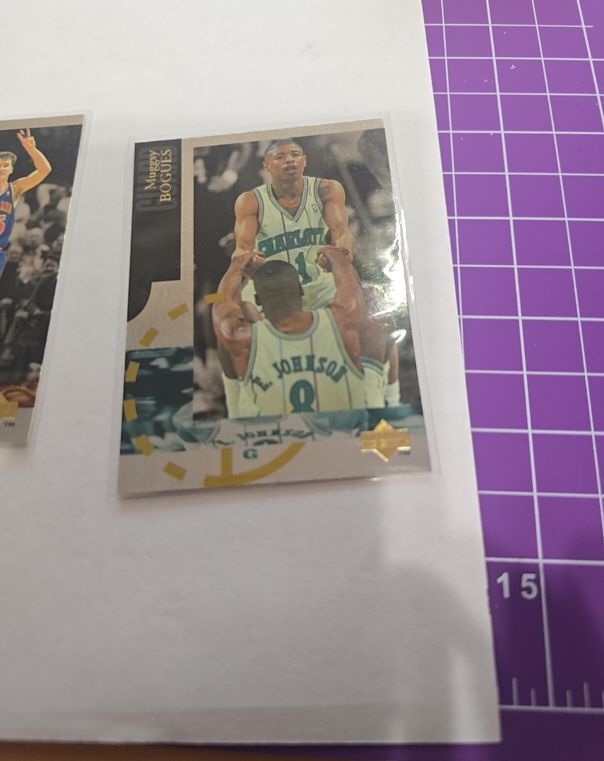 1994-95 Upper Deck #3 Muggsy Bogues — front