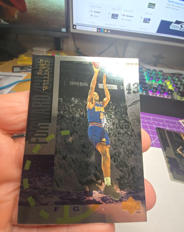 1994-95 Upper Deck Special Edition #101 Reggie Williams — front