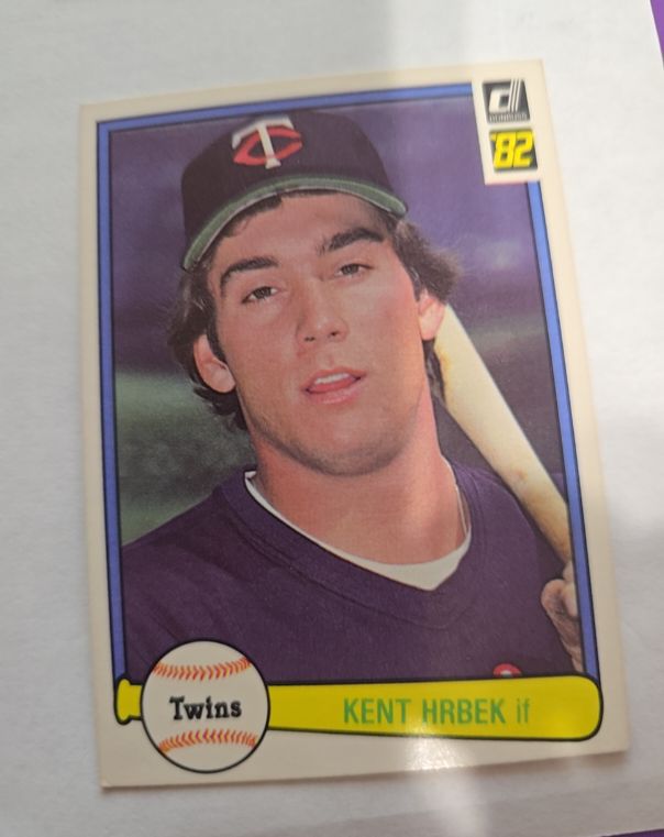 1982 Donruss #557 Kent Hrbek — front