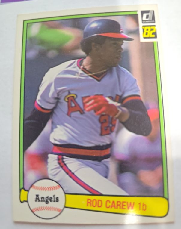 1982 Donruss #216 Rod Carew — front