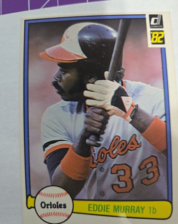 1982 Donruss #483 Eddie Murray — front