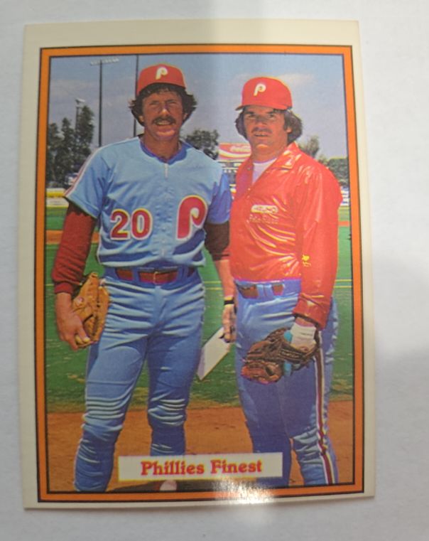 1982 Donruss #585 Pete Rose Mike Schmidt — front