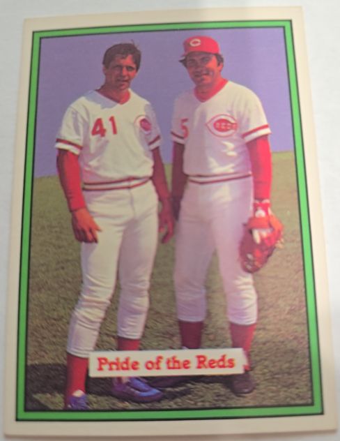 1982 Donruss #628 Pride of the Reds Johnny Bench Tom Seaver — front