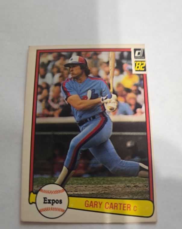 1982 Donruss #114 Gary Carter — front