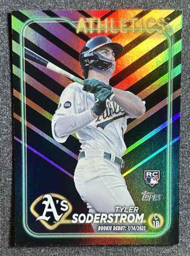 2024 Topps Update Holiday #US116 Tyler Soderstrom — front