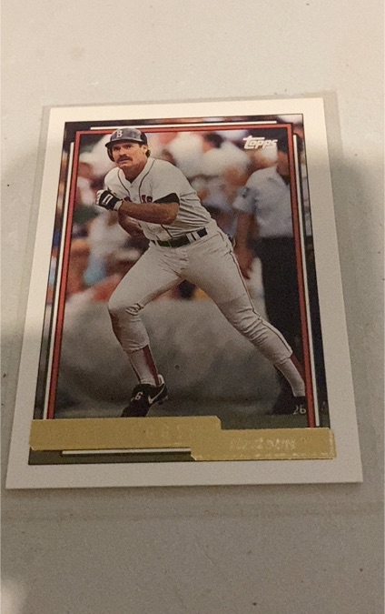 1992 Topps Gold #10 Wade Boggs — front