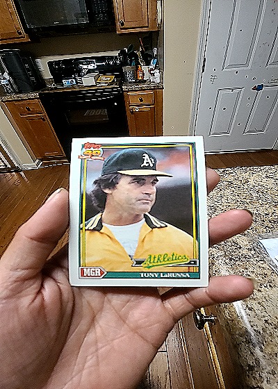 1991 Topps #171 Tony LaRussa — front