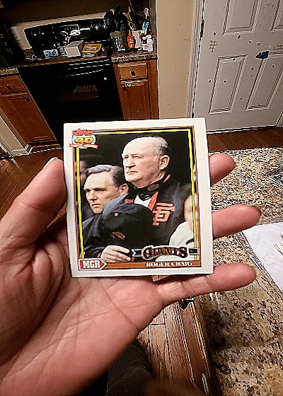 1991 Topps #579 Roger Craig — front