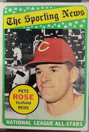1969 Topps #424 Pete Rose — front