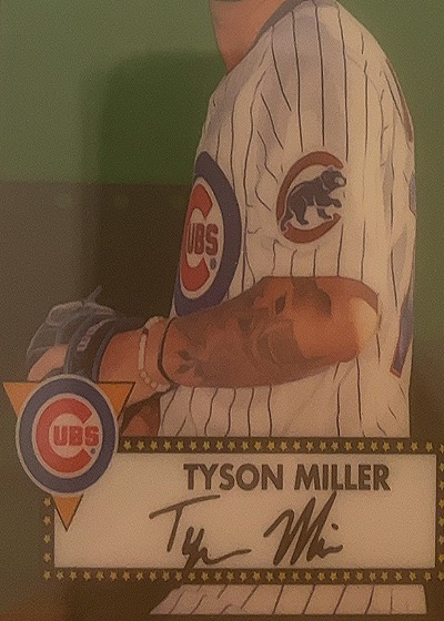 2021 Topps Chrome Platinum Anniversary #114 Tyson Miller — front