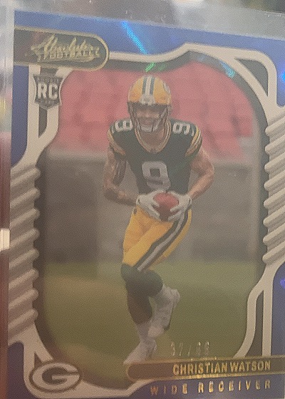 2022 Panini Absolute #136 Christian Watson — front