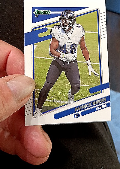 2021 Donruss #242 Patrick Queen — front